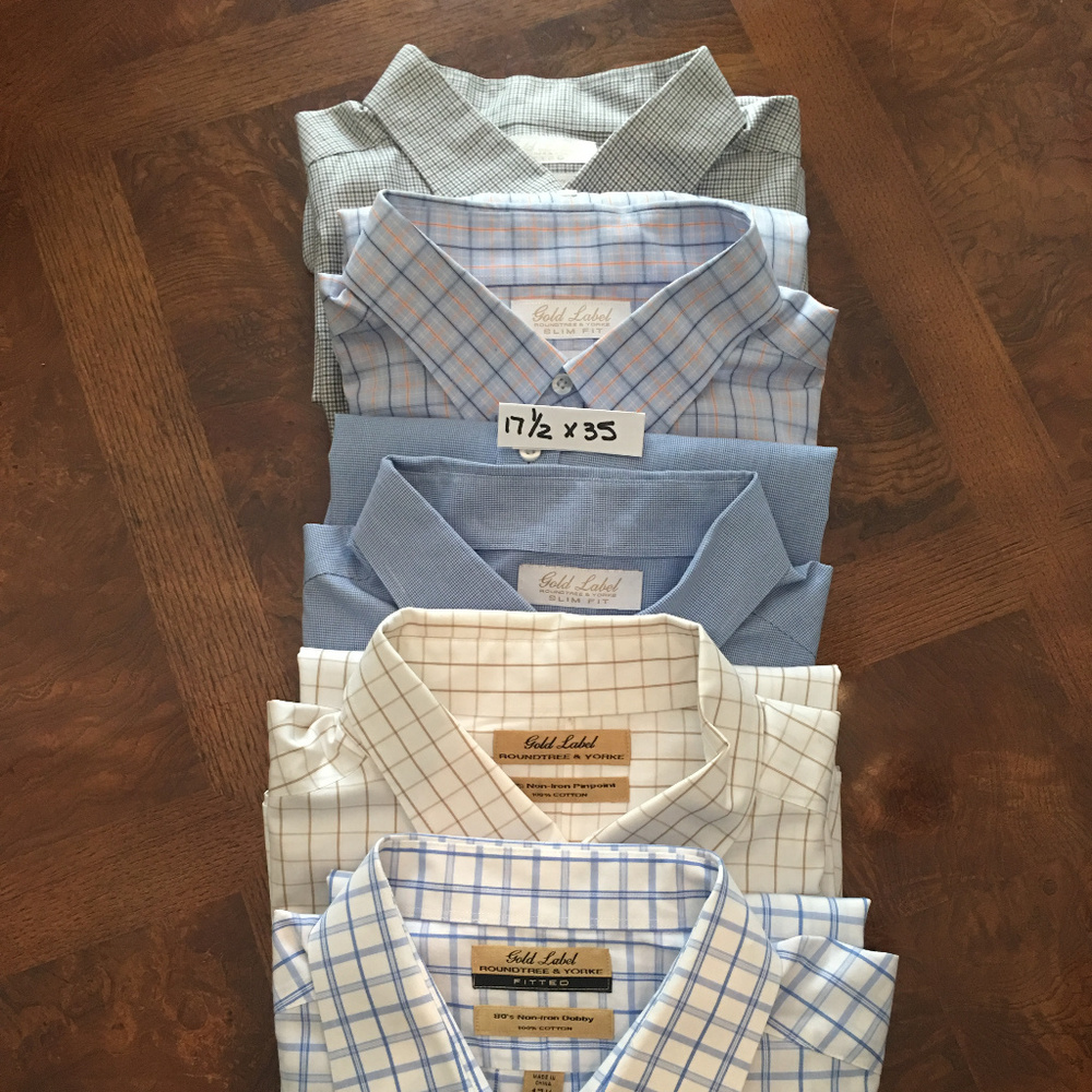 Roundtree & Yorke Gold Label Button Down Shirts